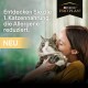Eine Person hält eine flauschige Katze und bewirbt Purina Pro Plans neues allergenreduzierendes Katzenfutter mit dem Text "Entdecken Sie die 1. Katzennahrung."