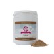 300g Behälter mit CME Pilzmischung Dermal für Pferde mit Pulver; der Text lautet "Pilzmischung zur Regeneration und zum Schutz der Haut."