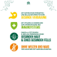 Symbole und deutscher Text heben Vorteile von Tierfutter hervor: gesunde Verdauung, Immununterstützung, gesunde Haut und Fell, weizen- und maisfrei.