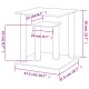 Illustration eines zweistufigen Haustiermöbelstücks mit oberer Ablage bei 50 cm, unterer bei 22 cm, beide 22 cm breit, und Basis 47,5 cm quadratisch.