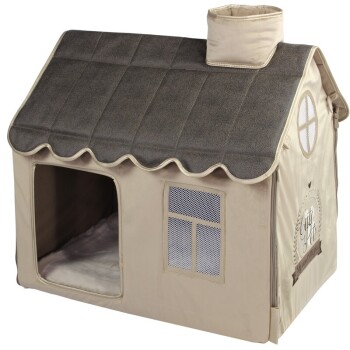 Happy House Villa Cute Pets taupe
