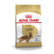 Sac de nourriture pour chiens Royal Canin Adult Cocker en or, présentant un Cocker Spaniel et étiqueté pour les chiens de plus de 12 mois.