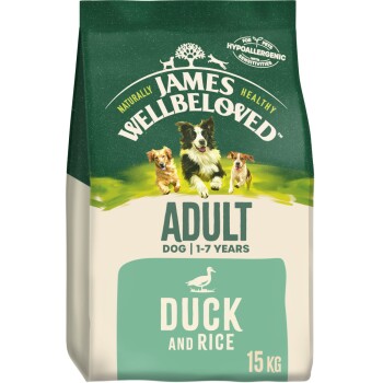 Adult Dog Dry Food Duck & Rice 15 kg