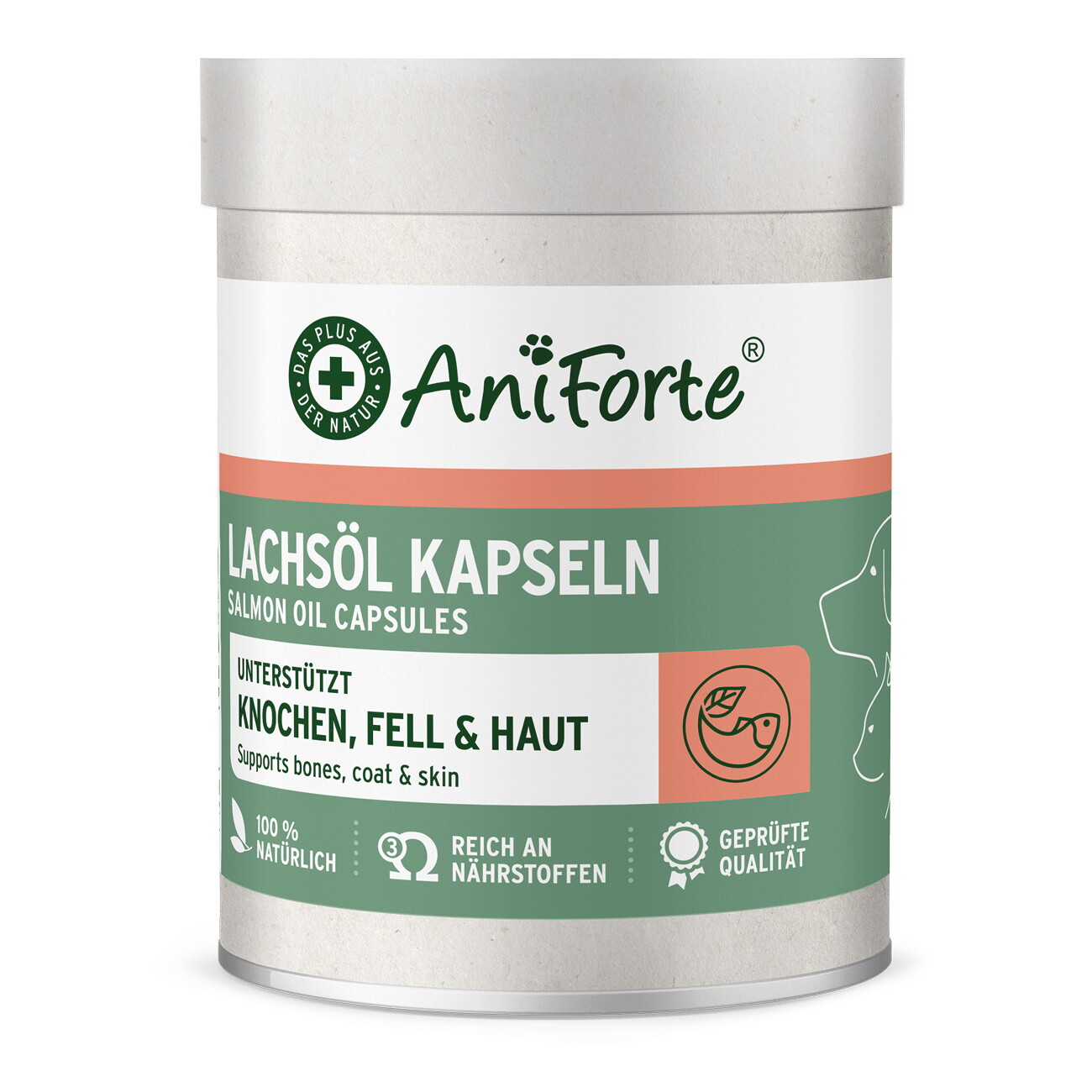 Aniforte Lachsöl Kapseln, 200 Stück - Bild 5