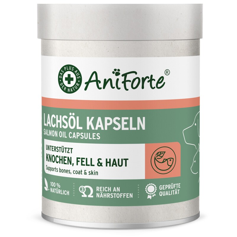 AniForte Lachsöl Kapseln 200 Stück