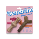 Puppy Pack by Benebone featuring two chew toys: a brown Maplestick made with real maple wood and a bacon-flavored Zaggler.