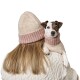 Hundepullover Odense mit Mütze (Set) braun 55 cm