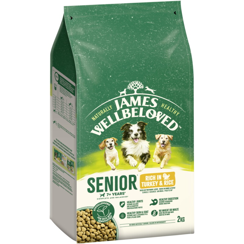 James Wellbeloved Senior Truthahn & Reis 2 kg