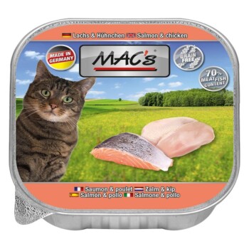 MAC’s Cat 16x100g Lachs & Hühnchen