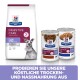 Hill's Prescription Diet Digestive Care Hundefutterverpackung mit einem Sack Trockenfutter, zwei Dosen Nassfutter und einer Hundegrafik. Deutscher Text enthalten.