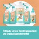 Text 'Entdecke unsere Tierpflegeprodukte und Ergänzungsfuttermittel.' Green Hero-Flaschen, mittig 'Floh- und Zeckenshampoo'.