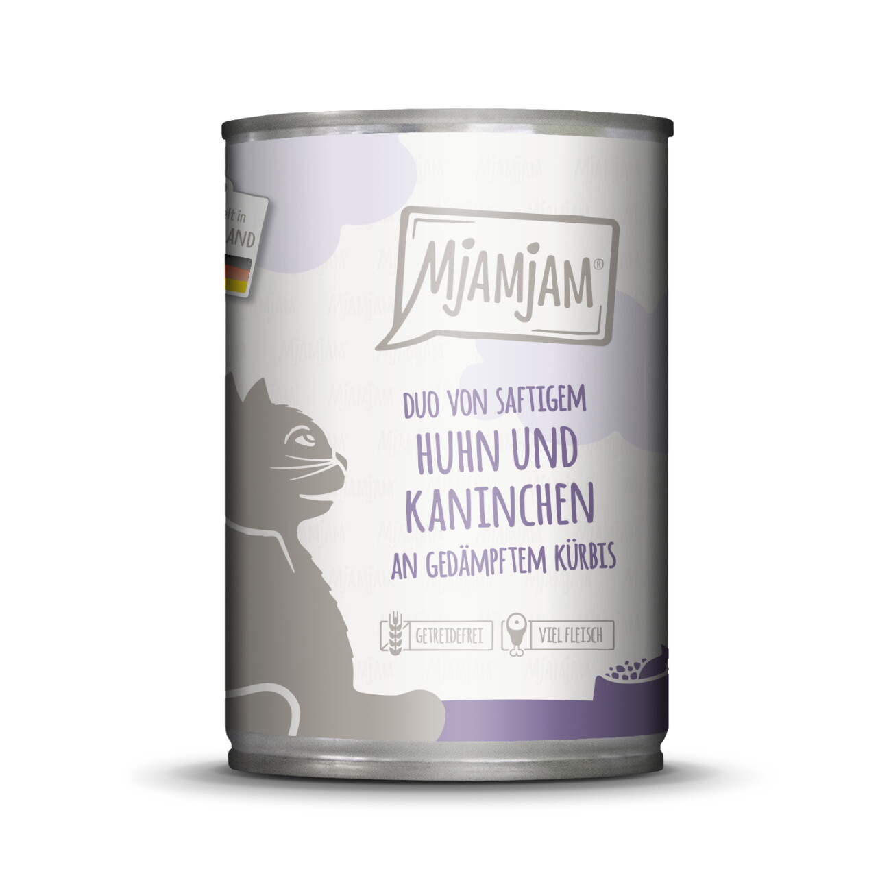 MjAMjAM Nassfutter Katze Adult, Duo 6x400 g Huhn und Kaninchen