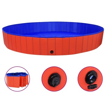 Hunde-Pool rot 3 m, 40 cm