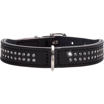 Halsband Diamond Petit schwarz 24 cm