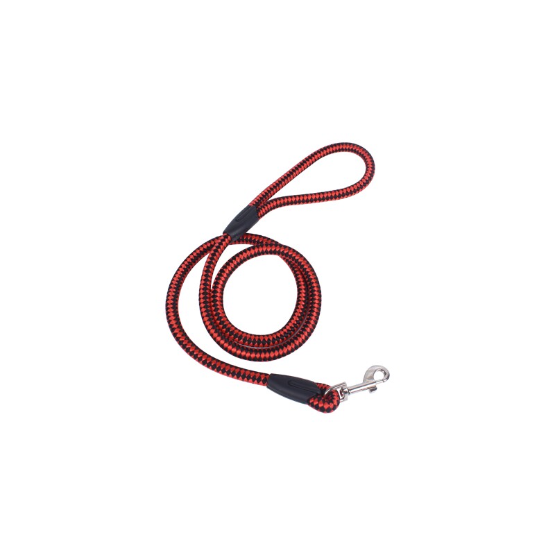 nobleza - Hundeleine Seile 1,20m rot