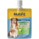 MultiFit Squeezy Snack Cream pouch for dogs, chicken with apple flavor, picture of happy dog, 60 g