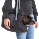 Hundetragetasche grau XL