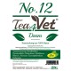 Tea4Vet Nr. 12 Darm, ein natürlicher Kräutertee für Haustiere, mit Zutaten wie Kamille, Brombeerblättern und Rosmarin. 120g Paket.