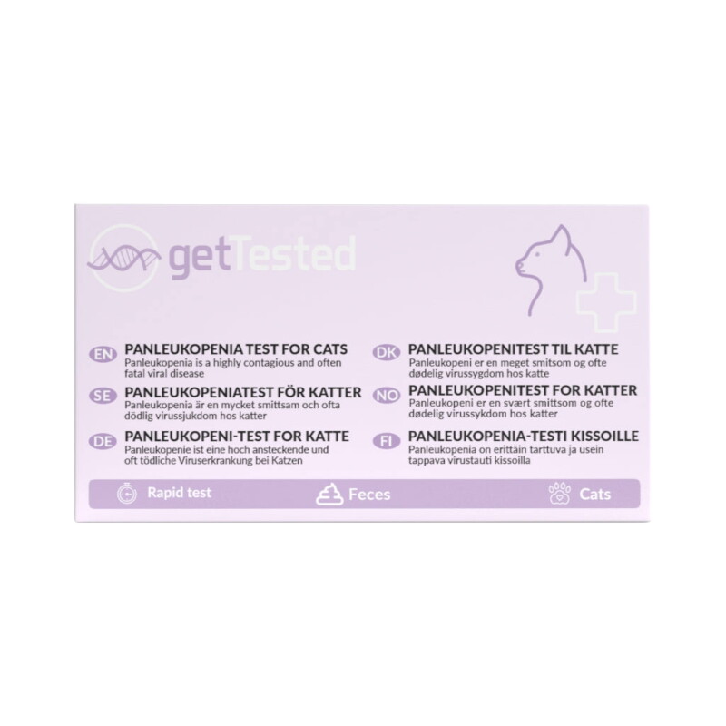 GetTested Panleukopeni-Test für Katzen