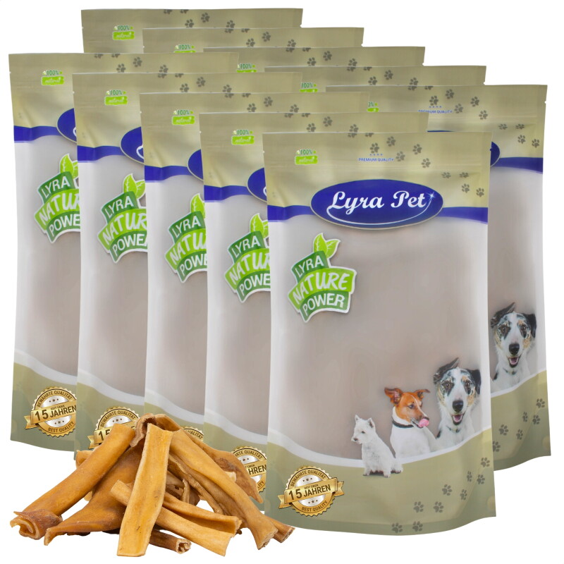 Lyra Pet Rinderkopfhaut hellbraun, hell 10 kg