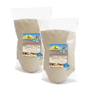 Specjalny piasek dla szynszyli Chinchilla-Sand 2x4 kg