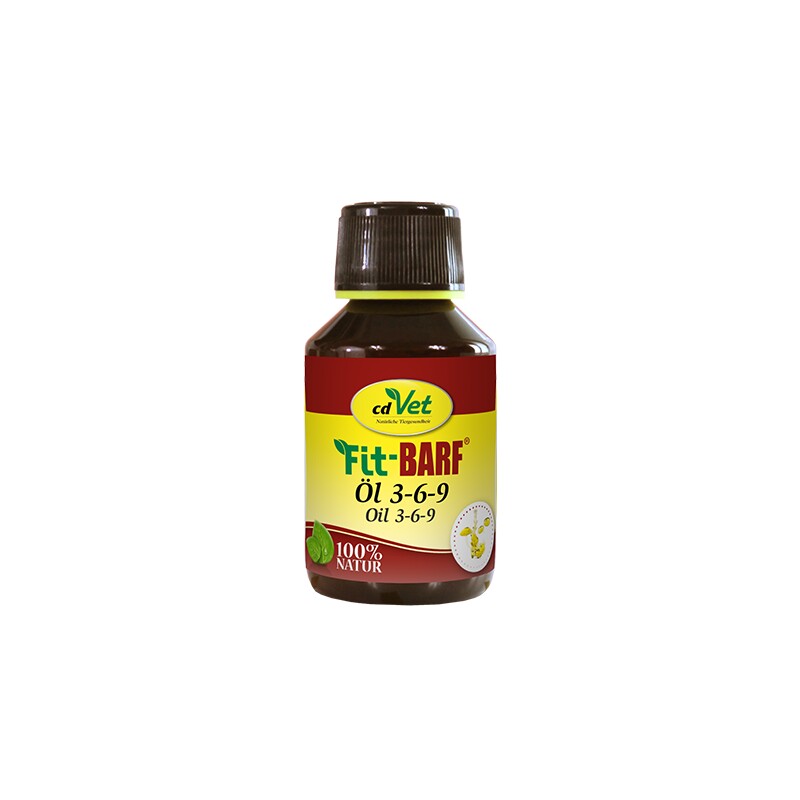 cdVet Fit-BARF Öl 3-6-9 100 ml