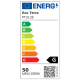 Étiquette énergétique pour Exo Terra PT2135, montrant une note G avec une consommation d'énergie de 50 kWh/1000h et un code QR.