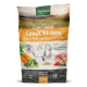AniForte PureNature LandHuhn Hundefutterbeutel (12,5 kg) mit Hundillustration, mit "Zartes Huhn mit Reis & Karotten," glutenfrei.