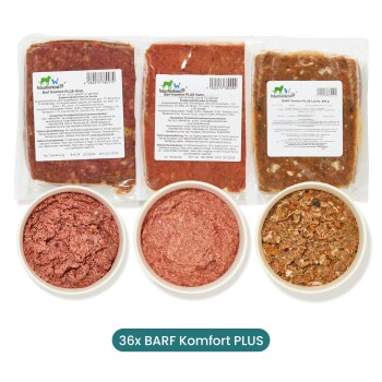 BARF Komfort PLUS Frostfutter Menü 18 kg
