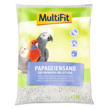 multifit sable pour perroquets 2x5 kg
