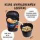 Leckerlibeutel – Futterbeutel mit Kotbeutelspender blau