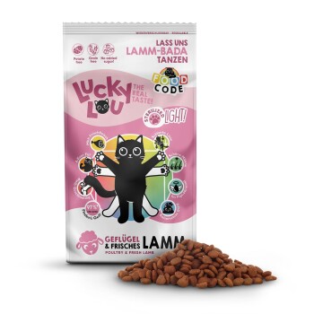 Trockenfutter Katze Adult, Food Code Light, Geflügel & Lamm 340 g