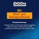 Zutaten mit Rind- und Huhngeschmack. Zusammensetzung: Getreide, Fleisch (6% Huhn, 3% Rind), Öle, pflanzliche Eiweißextrakte.