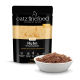 Karma dla kota Catz Finefood Pure Huhn z olejem z wiesiołka, bez zbóż, naturalna koncepcja ofiary, 85 g saszetka z miską mokrej karmy.