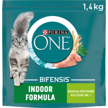 purina one bifensis indoor formula pour chats domestiques 1,4 kg