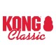 KONG Classic logo in bold red and white text, featuring the word "KONG" prominently above "Classic."