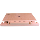 Holzpuzzle-Spielzeug für Haustiere mit mehreren Schichten und einem zentralen Loch, entworfen für interaktives Spielen und geistige Anregung für Haustiere.