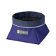 Lila zusammenklappbare Haustierschüssel mit grauem Rand und Ruffwear-Logo, entworfen für die Fütterung oder Bewässerung von Haustieren unterwegs.