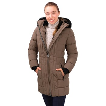 Damen Winterjacke Amsterdam Größe: M / 38 Khaki braun 42 - EU