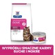 Opakowanie karmy dla kotów Hill's Prescription Diet Gastrointestinal Biome z kotem i puszką, z tekstem: 'WYPRÓBUJ SMACZNE KARMY SUCHE I MOKRE.'