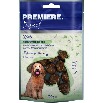 Insect Snack Balls mealworms with rice 100 g