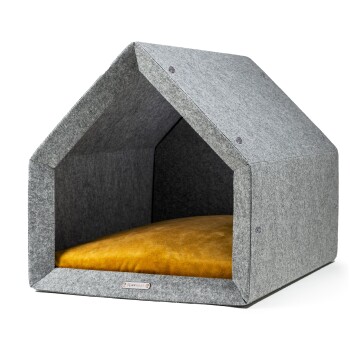 Pethome 2.0 hellgrau gelb M