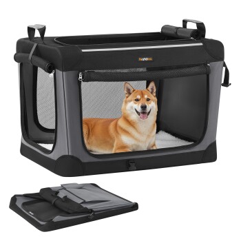 Hundebox faltbar, Hundetasche, Oxford-Gewebe S/M 76,2 cm, 53,4 cm, 53,4 cm
