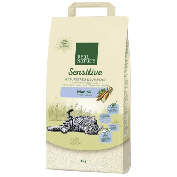 Naturstreu klumpend Sensitive Maniok 6 kg
