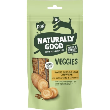 Veggies Hund Snack Sweet Seed Delight Kaustange mit Süßkartoffel 140g