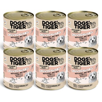 Dogs’n Tiger Grünschnabel 6×800 g