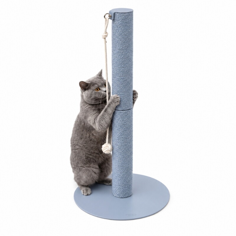 LucyBalu Kratzsäule PAPERPOLE blau