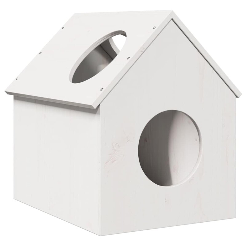 VidaXL Katzenhaus weiß