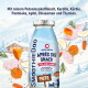 SmoothieDog 'Après Ski Snack' Flasche (Pute) Hundetrunk mit deutscher Überschrift 'Für viele verschiedene Anwendungen' und einer Liste mit Verwendungsbeispielen.