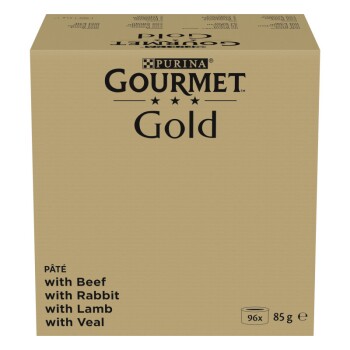Gold Feine Pastete Sorten-Mix 96x85g